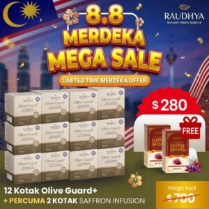 PROMO 8.8 12 KOTAK FREE 2 SAFFRON